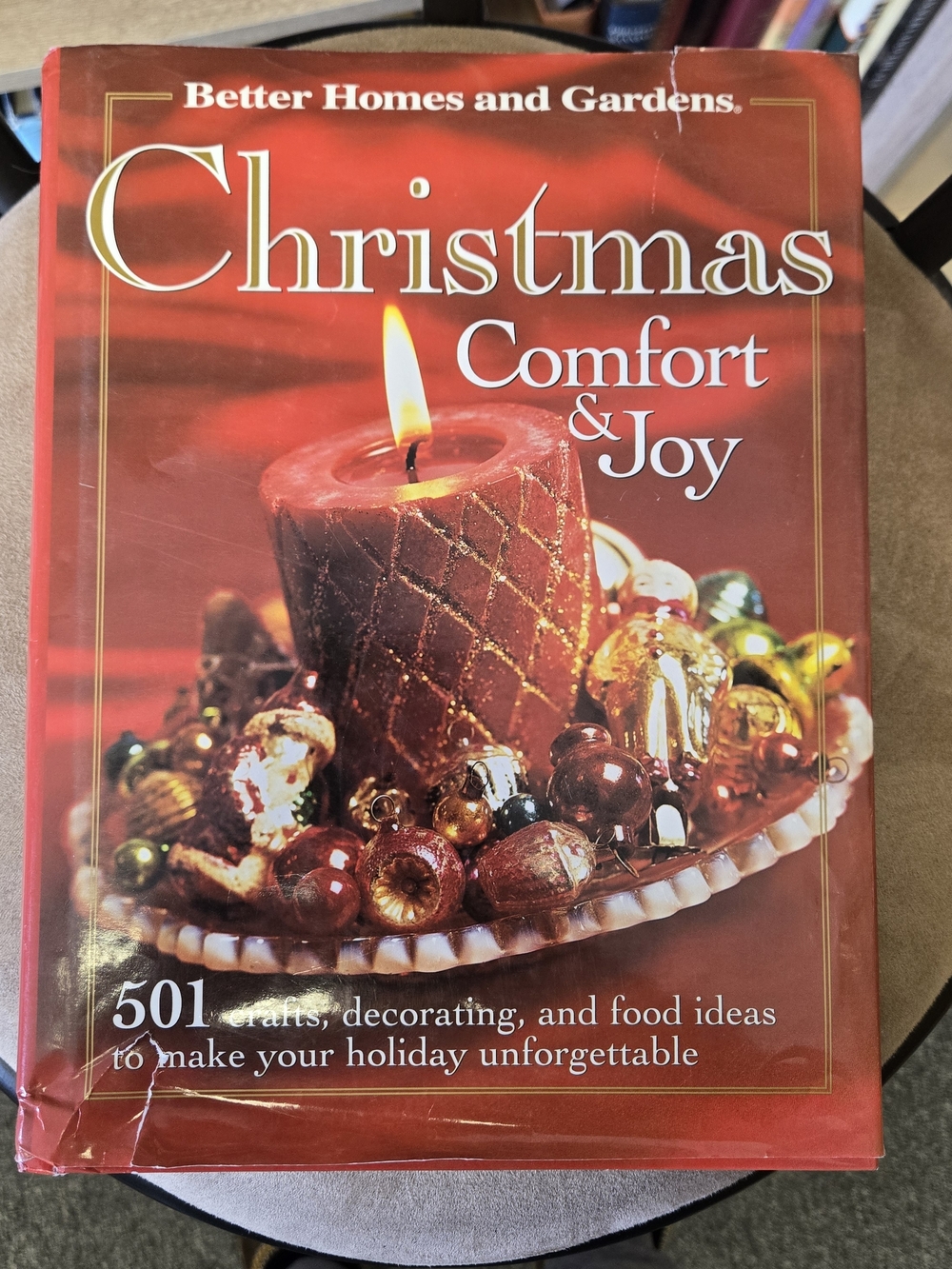 Vintage Better Homes And Gardens Christmas Comfort Holiday Cooking Craft Book